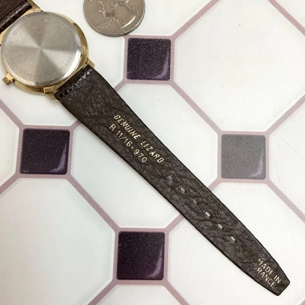 Vintage Hamilton 1991 USF&G Sugar Bowl Swiss Quartz Watch Univ. Tenn Univ. VA